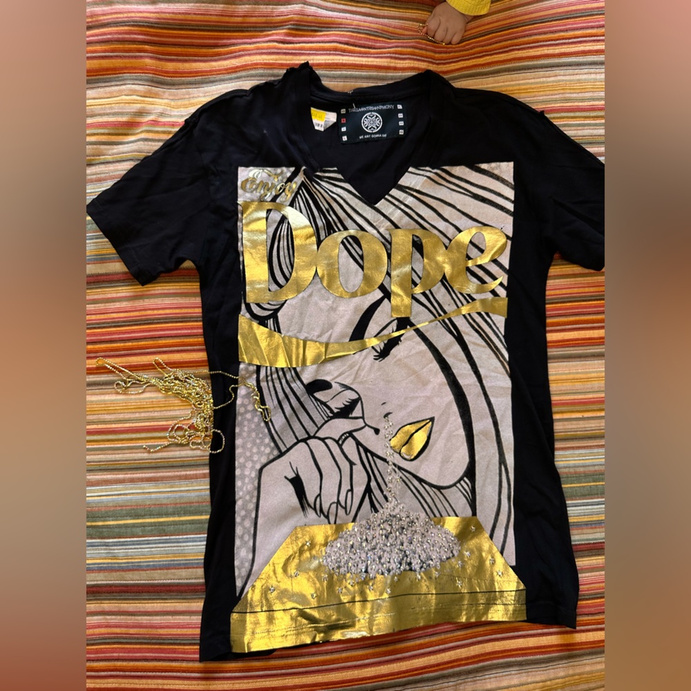 The Saints Symphony DOPE shirt. Size XS.